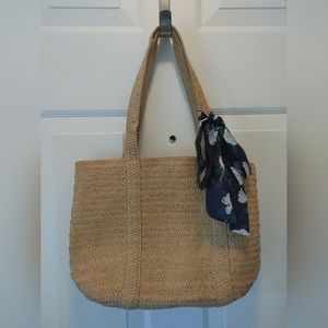 Draper james straw tote